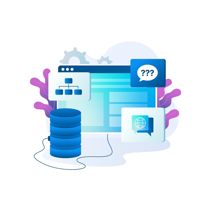 Vector gradient sql illustration