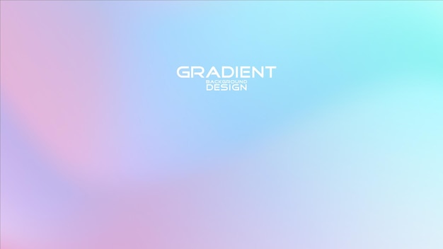 Gradient style background design with colorful wave