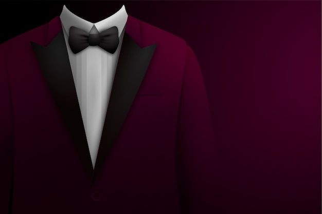 Vector gradient suit background