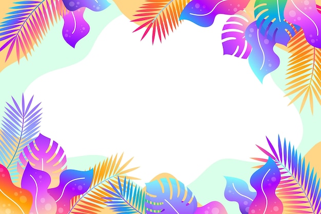 Gradient summer background