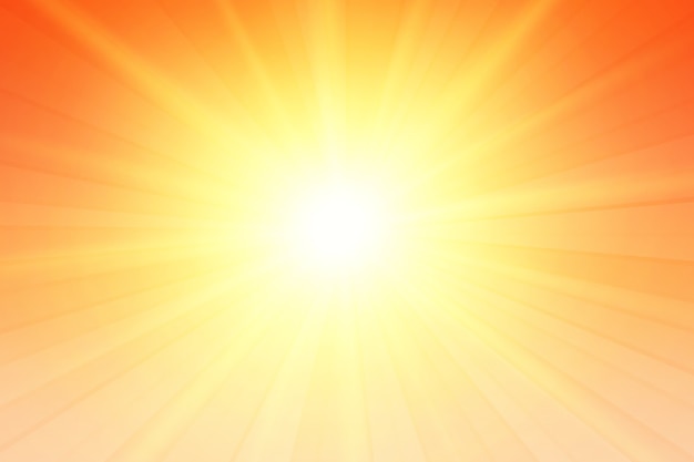 Vector gradient summer heat background