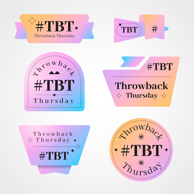 Vector gradient tbt label collection