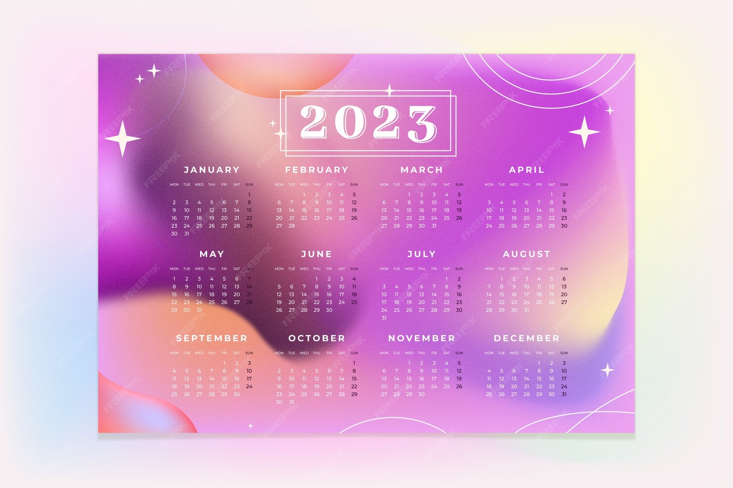premium-vector-gradient-template-for-2023-new-year-calendar