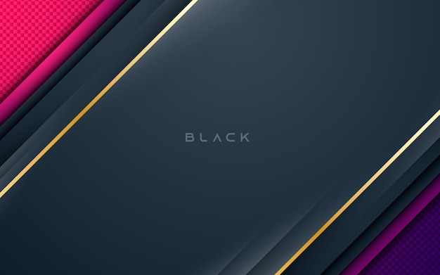 Vector gradient texture overlap layer on black background