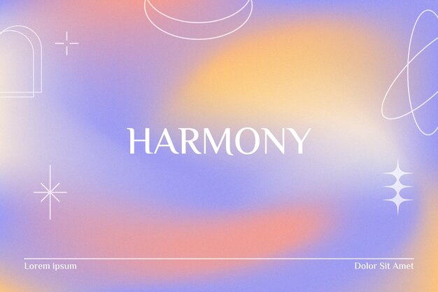 Vector gradient trendy background