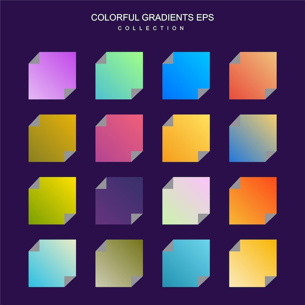 Gradient vibrant colorful pattern combination colors background free vector