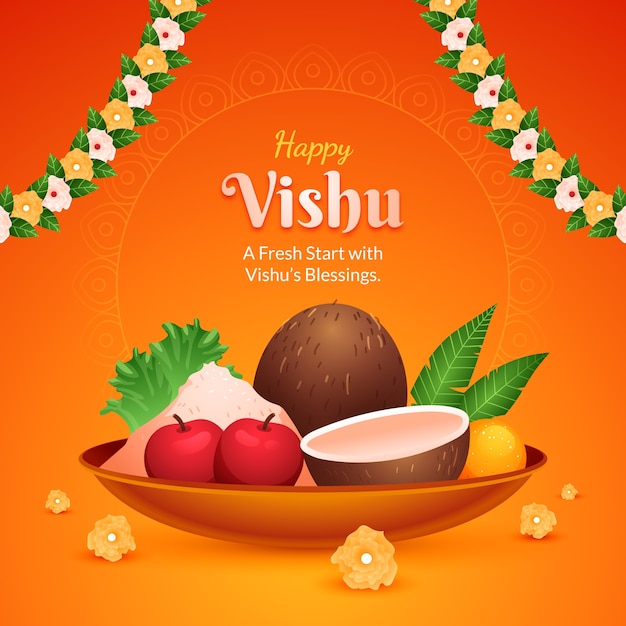 Gradiënt vishu illustratie