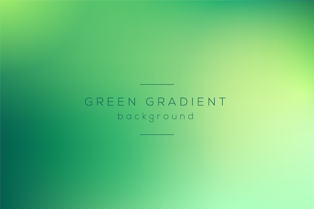 ベクトル 緑の色調のグラデーション壁紙