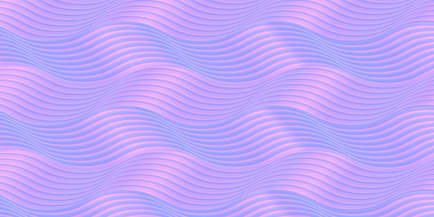 ベクトル グラデーションの波状の抽象的な背景未来的な壁紙
