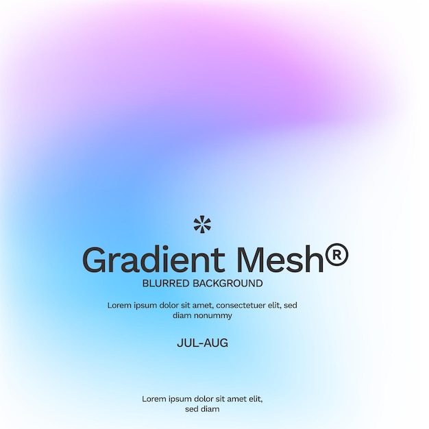 Gradiënt wazig roze blauwe abstracte achtergrond