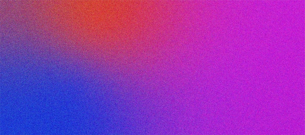 Gradiënt zacht geluid rood blauw en roze kleur vector korrel effect bewerkbaar achtergrondontwerp