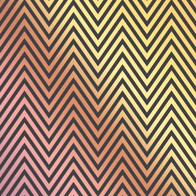 Gradient zig zag pattern, abstract geometric background. luxury and elegant stylei llustration