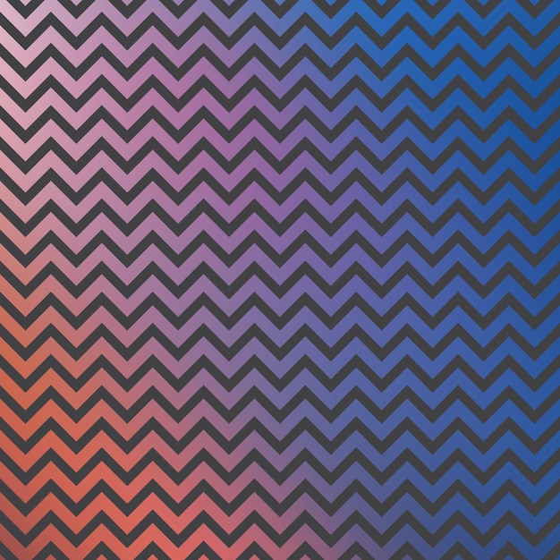 Gradient zig zag pattern, abstract geometric background. luxury and elegant stylei llustration