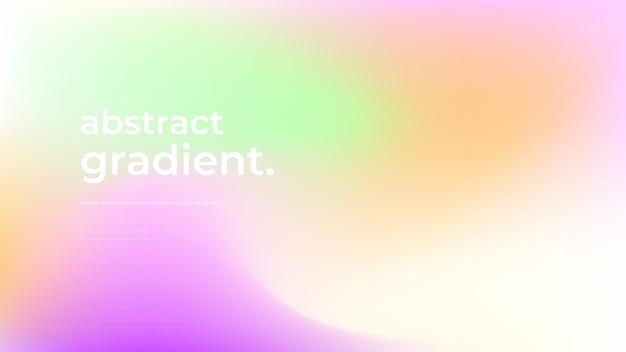 Gradiëntkleurige abstracte achtergrondvector