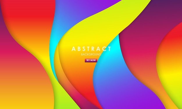 Vector gradients colorful modern background