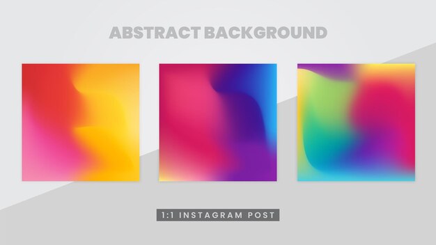 Gradients colors abstract vector instagram background concept eps 10 vector