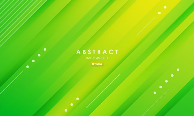Gradients green and yellow color abstract background