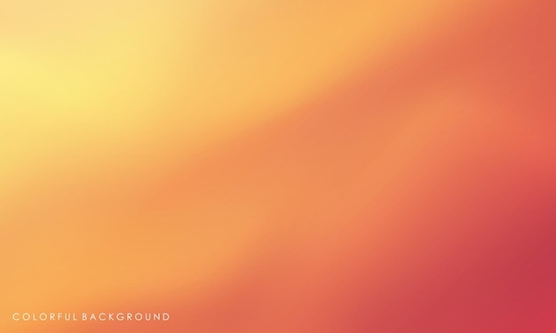 Gradients orange color background