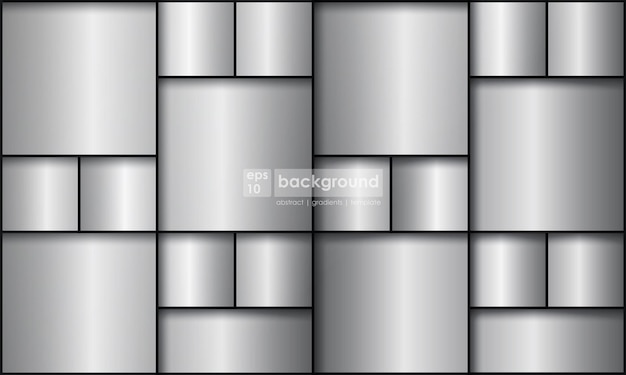 Gradients silver grey and white luxury background