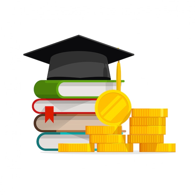 Graduation cost expensive education or scholarship loan budget