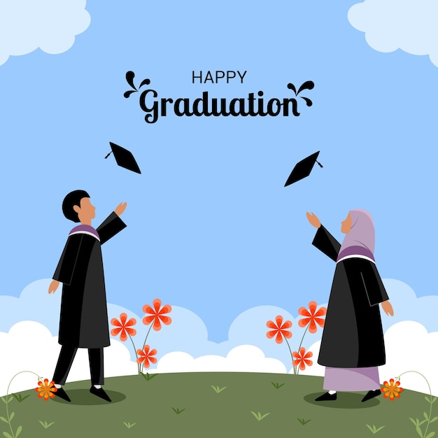 Graduation day greeting card