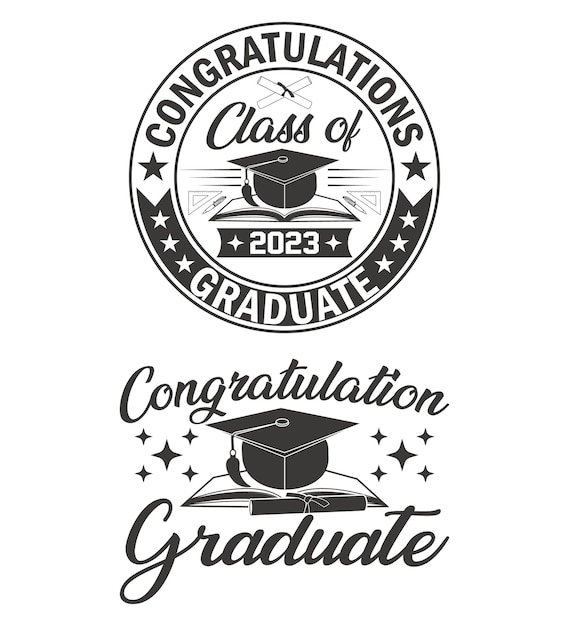 Vector graduation graduate t-shirt design.