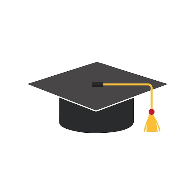 graduation hat cap icon