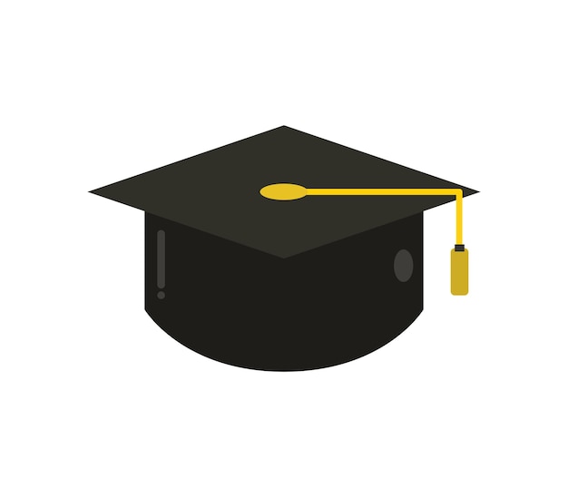 Vector graduation hat