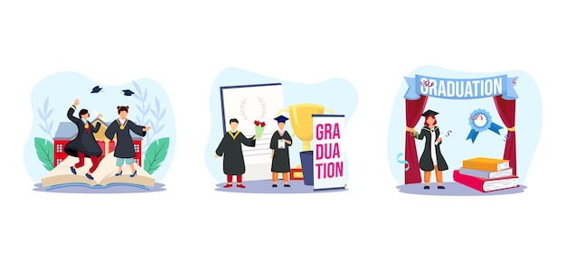 Graduation Memories Flat Bundle Design