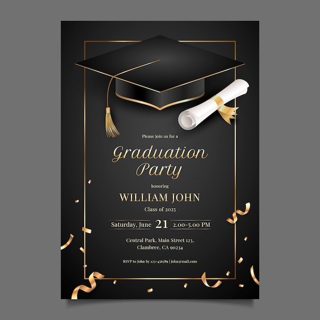 graduation party invitation