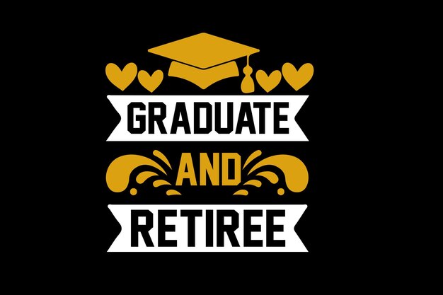 Vector graduation svg design