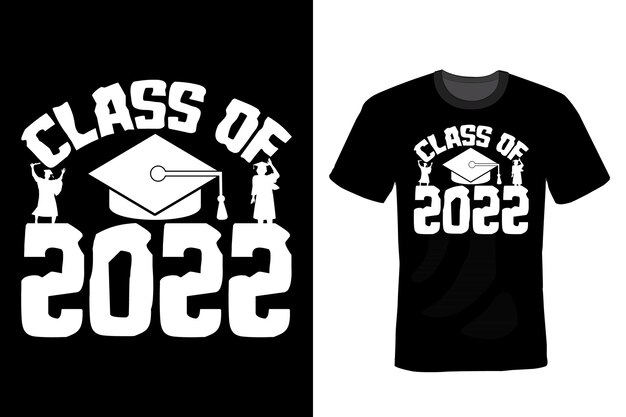 Vector graduation t shirt design typography vintage