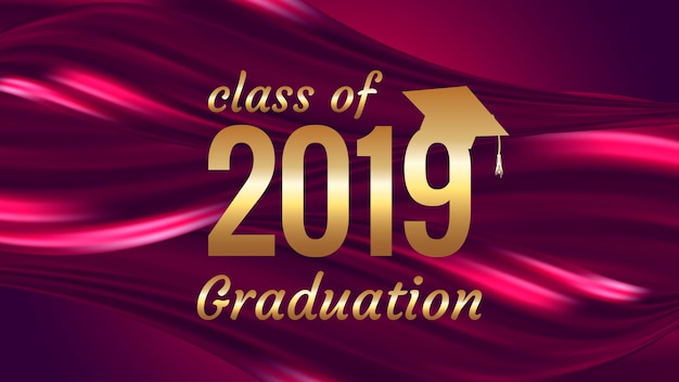 Graduation text design