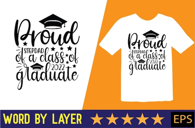 Graduation vector t-shirt design