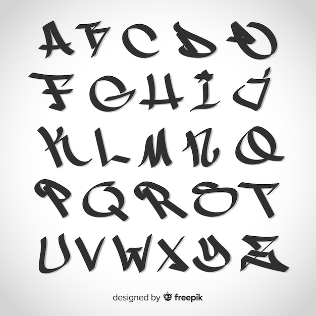 Graffiti alfabet