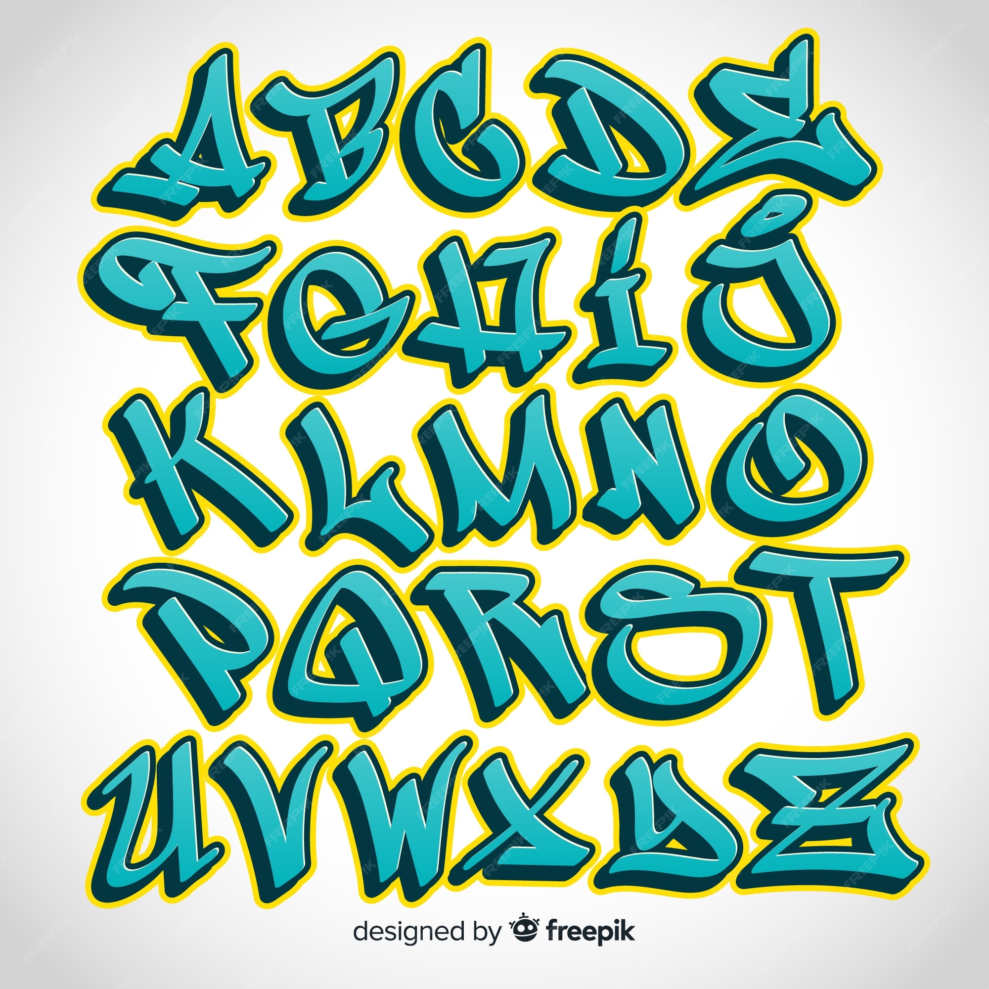 Бабл шрифт