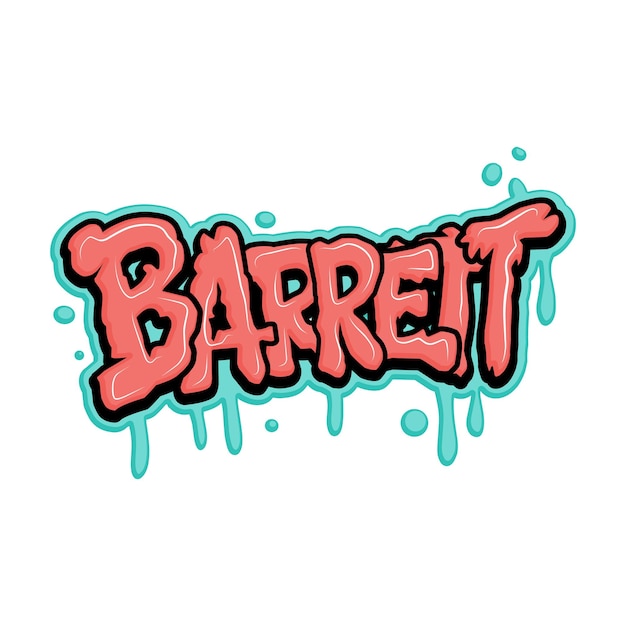 graffiti name lettering typography art illustration