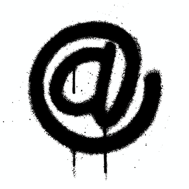 Graffiti spray paint Symbol at Isolated Vector