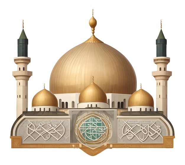 Grafiek van het logo van de moskee