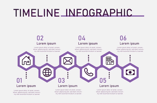 Grafiek zakelijke infographic