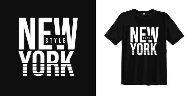 Grafisch T-shirtontwerp in New York-stijl