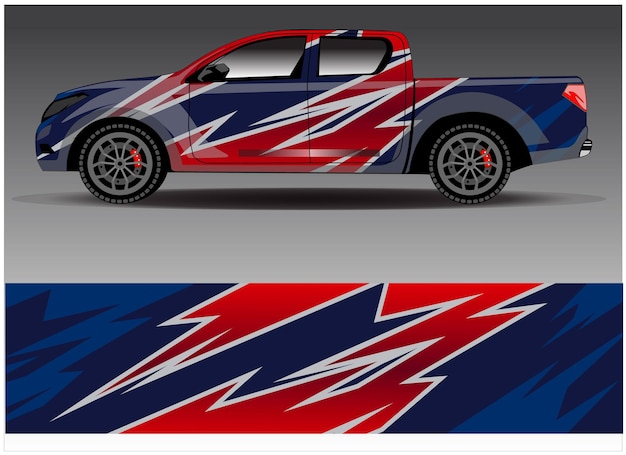 Grafische abstracte streep race-achtergrondontwerpen voor voertuig rally race-avontuur en autoracen