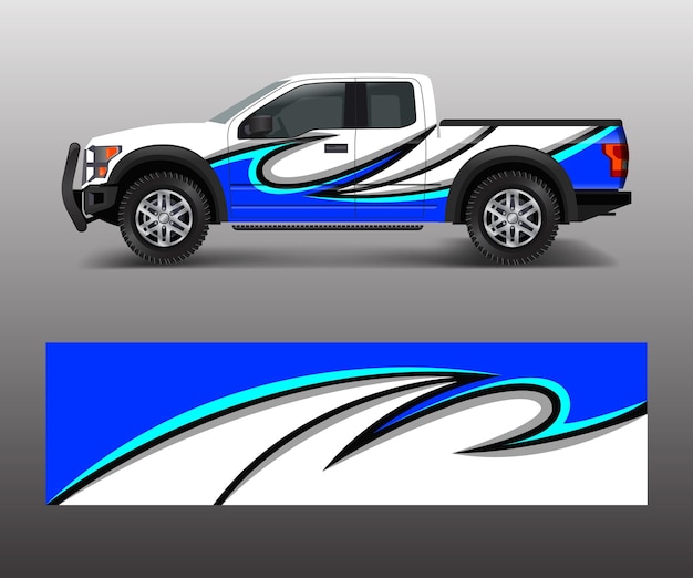 Grafische abstracte streep racen moderne ontwerpen voor wrap voertuig race auto snelheid offroad rally avontuur