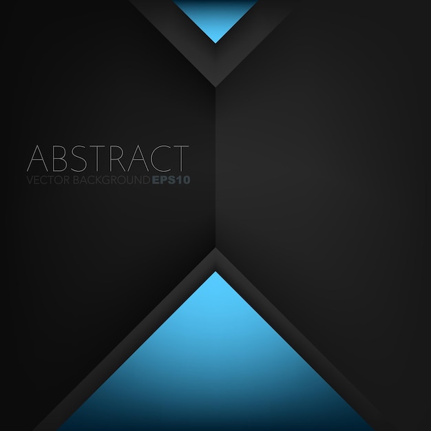 grafische geometrische driehoek overlap vector laag achtergrond voor tekst en bericht ontwerp