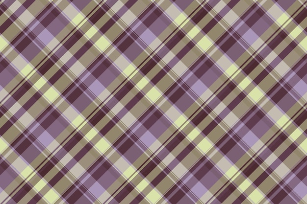 Grafische naadloze achtergrond vector landschap patroon geruite textuur moeder controleren textiel stof tartan in pastel en roze kleuren