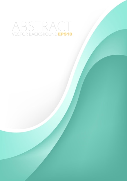 grafische vector curve lijn overlap achtergrond voor tekst en bericht ontwerp