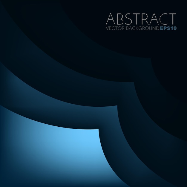 grafische vector curve lijn overlap achtergrond voor tekst en bericht ontwerp