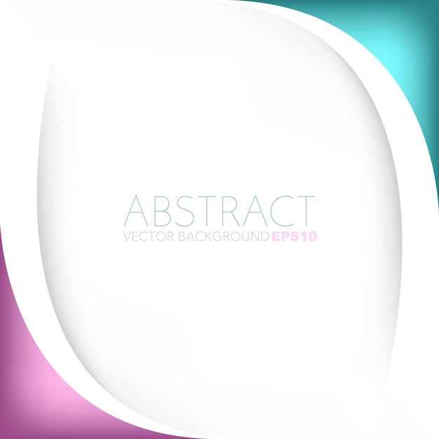 grafische vector curve lijn overlap achtergrond voor tekst en bericht ontwerp