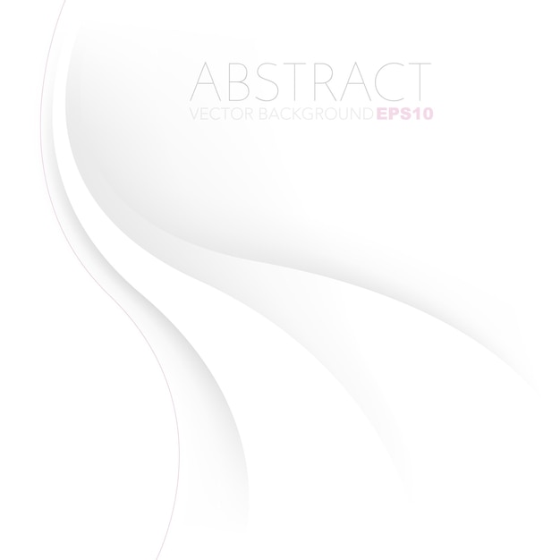 grafische vector curve lijn overlap achtergrond voor tekst en bericht ontwerp