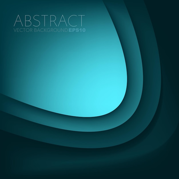 grafische vector curve lijn overlap achtergrond voor tekst en bericht ontwerp